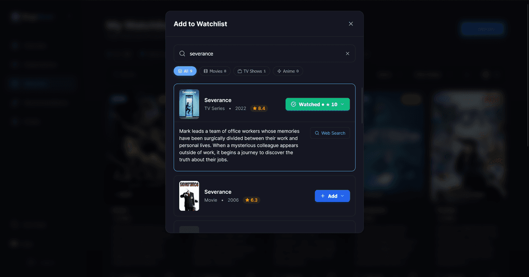 Smart Search UI